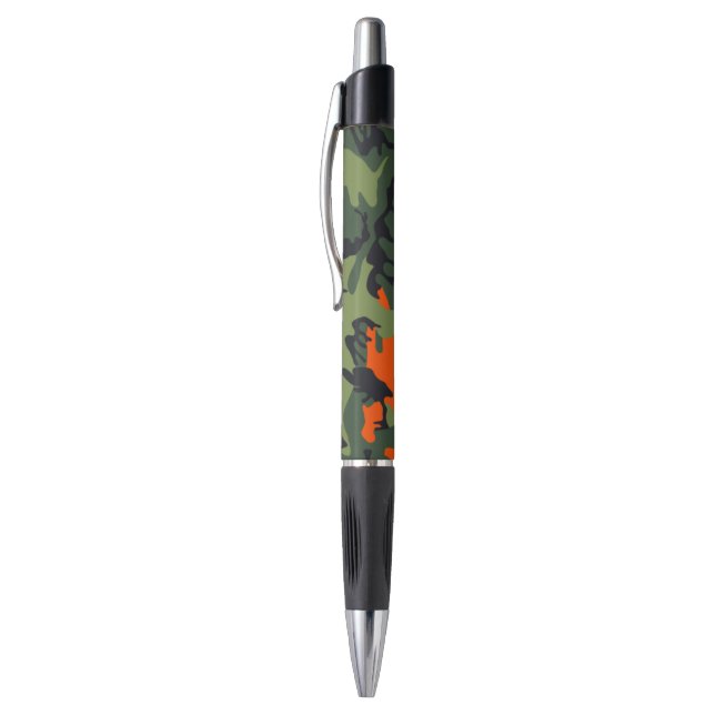 Orange Green Camouflage (Top (Vertical))