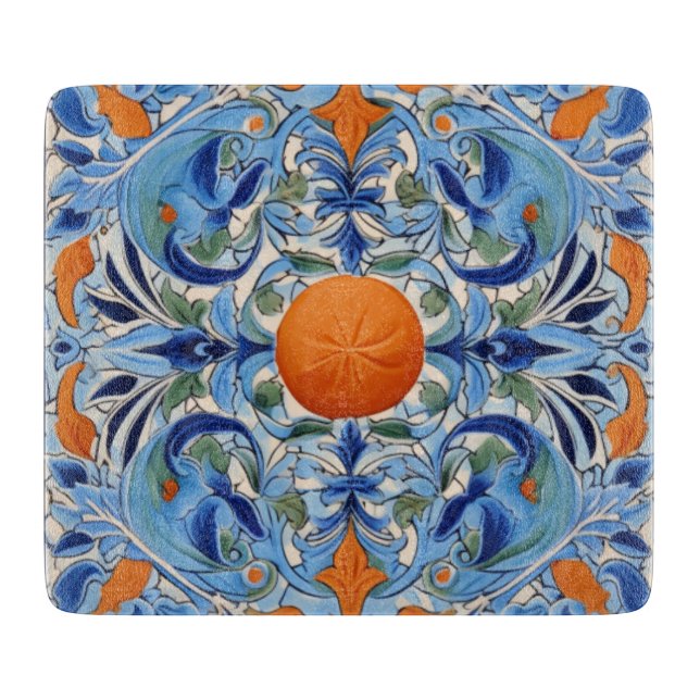 Orange Grove Cutting Board (Front)