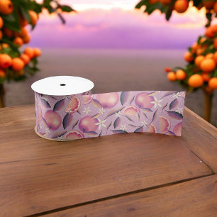Orange Grove dusk Satin Ribbon