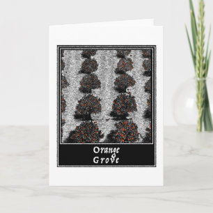 Orange Grove Note Card