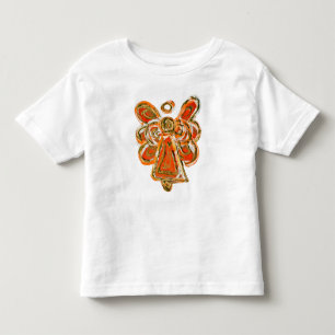Orange Guardian Angel Custom Holiday Art Shirt