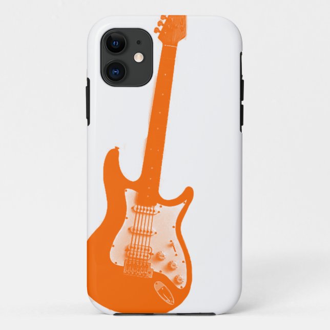 Orange guitar Case-Mate iPhone case (Back)