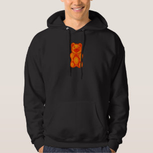 Orange Gummy Bear Candy Hoodie