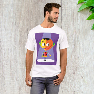 Orange Head Character T-Shirt
