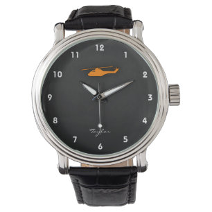 Orange Helicopter Watch