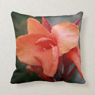 Orange Hibiscus Cushion