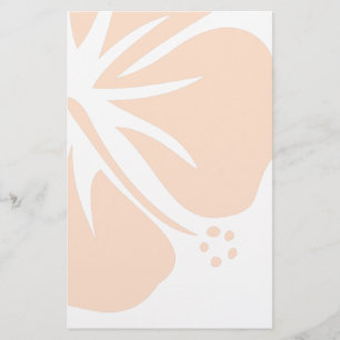Orange Hibiscus Stationery