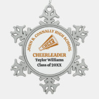 Orange High School Cheerleader Personalised
