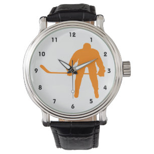Orange Hockey Watch