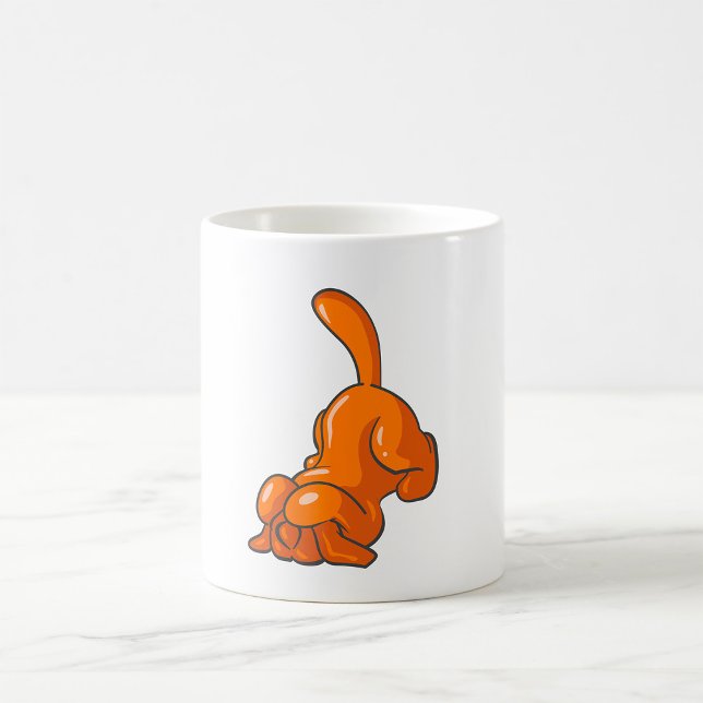 Orange Hound Dog Coffee Mug (Creator Uploaded)