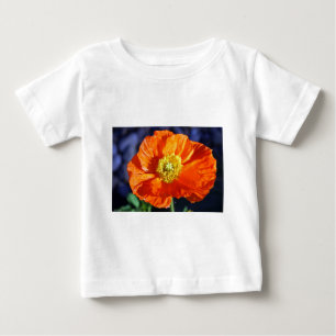 Orange Icelandic Poppy Baby T-Shirt