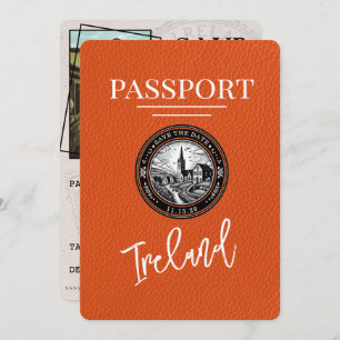 Orange Ireland Passport Save The Date