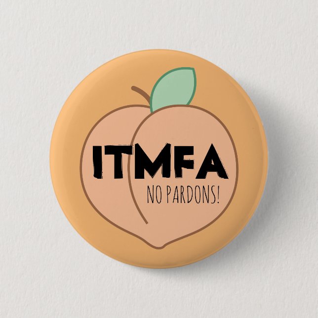 Orange ITMFA Button (Front)