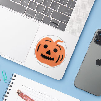 Orange Jack-O-Lantern Halloween Pumpkin