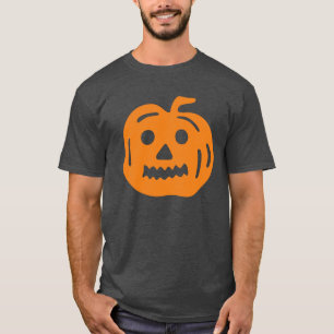 Orange Jack-O-Lantern Pumpkin Halloween Shirt