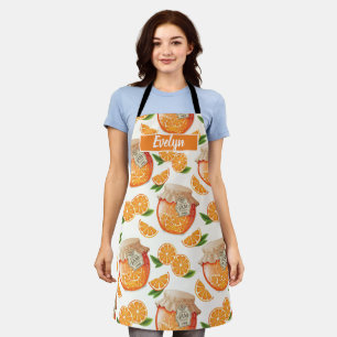 Orange Jam All-Over Print Apron
