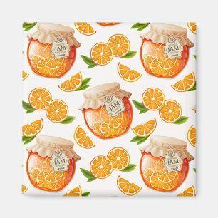 Orange Jam Magnet