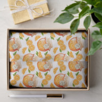 Orange Jam Wrapping Paper
