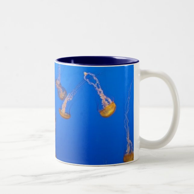 Orange Jellyfish Mug (Right)