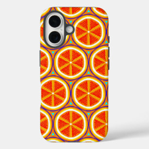 Orange Juice In Pressed - Citrus Pop Art Bright iPhone 16 Case