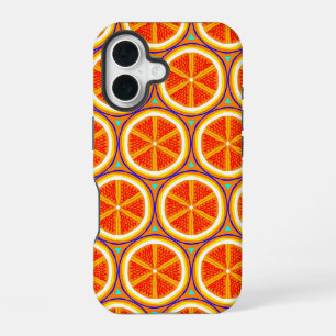 Orange Juice In Pressed - Citrus Pop Art Bright iPhone 16 Case