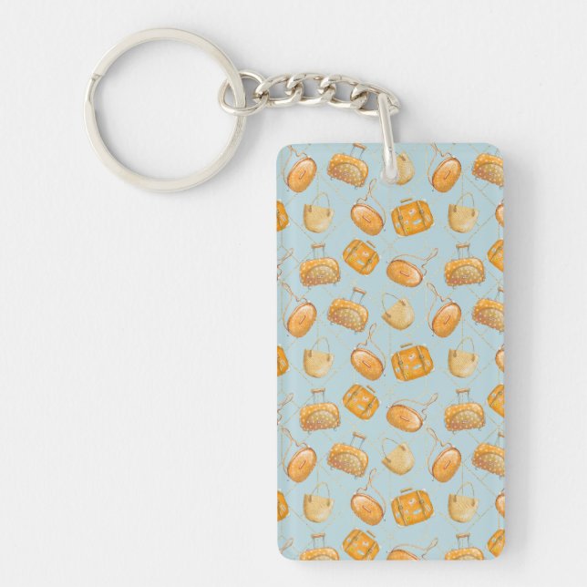 Orange Juice Key Ring (Front)
