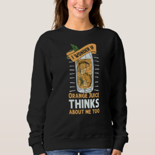 Orange Juice Machine Juicer Drink Mix Fresh Maker Sweatshirt