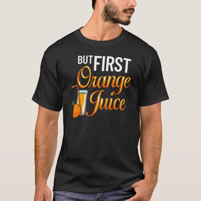 Orange Juice Machine Juicer Drink Mix Fresh Maker T-Shirt (Front)