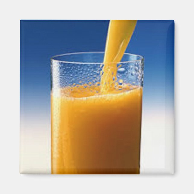 Orange Juice Magnet (Front)