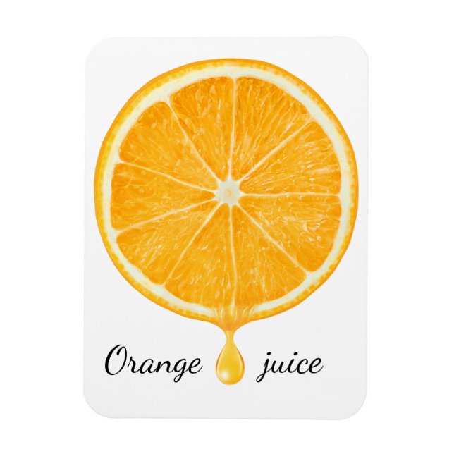 Orange juice magnet (Vertical)