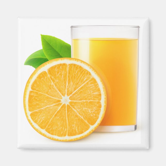 Orange juice magnet (Front)