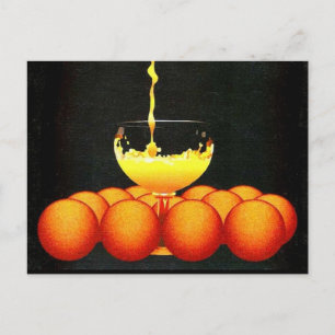 Orange Juice / Oranges ... Mark Edward Westerfield Postcard