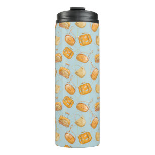 Orange Juice Thermal Tumbler
