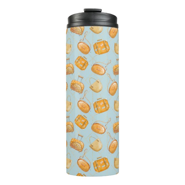Orange Juice Thermal Tumbler (Front)