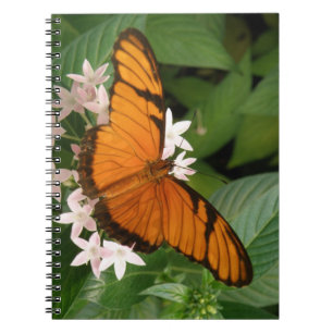 Orange Julia Butterfly Notebook