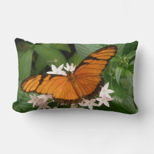 Orange Julia Butterfly Pillow