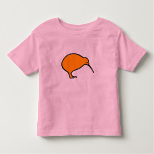 Orange Kiwi Ringer Kids Shirt