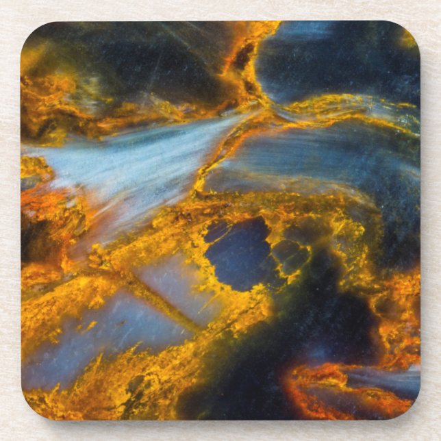 Orange Laced Pietersite Coaster (Front)