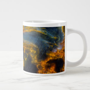 Orange Laced Pietersite Large Coffee Mug