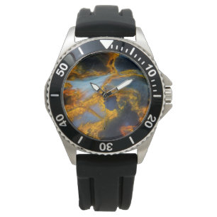 Orange Laced Pietersite Watch
