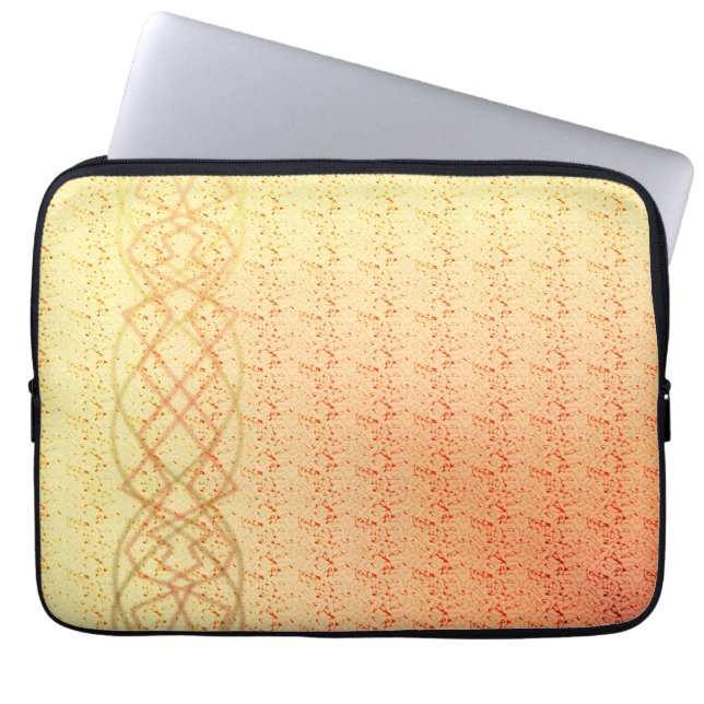 Orange Laptop Sleeve (Front)
