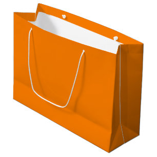 Orange Large Gift Bag