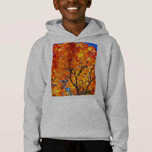 Orange leaves