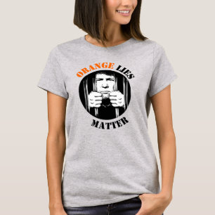 Orange Lies Anti Trump T-Shirt