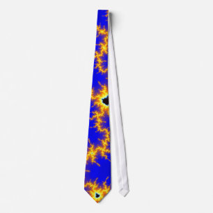 Orange Lightning (Tie) Tie
