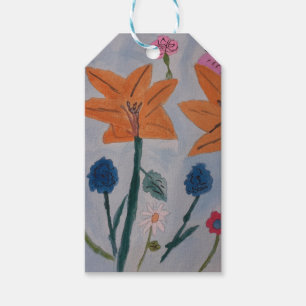 Orange Lilies Gift Tag