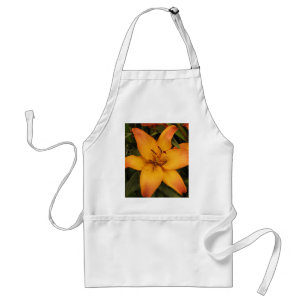 Orange Lily Apron