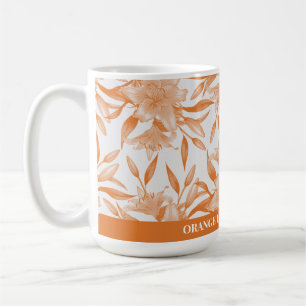 ORANGE LILY FLOWER MEANING MUG