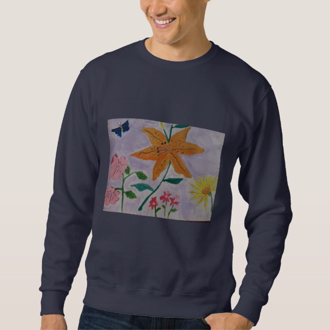 Orange Lily Sweatshirt (Front)
