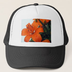 Orange LIly Trucker Hat